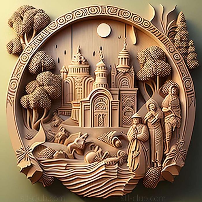 3D модель Муром в России (STL)